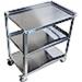 Express KitchQuip 33" H Equipment & Mixer Table | 33 H x 24 W x 15 D in | Wayfair KMC10001-2