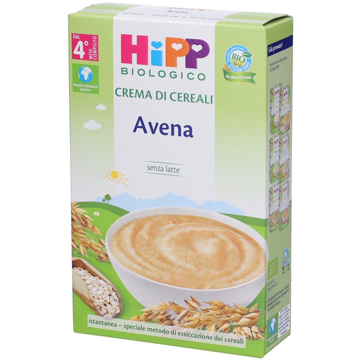 Hipp Bio Crema Cereali Avena 200 g Altro