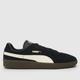 PUMA terrace classic trainers in black & white