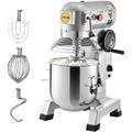 Vevor - Robot Patissier Multifonction 33 l Robot de Cuisine 1100 w Robot Melangeur Petrisseur Inox