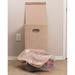 Ebern Designs Single Laundry Hamper Fabric in Pink/Brown | 25.75 H x 14.25 W x 14.25 D in | Wayfair 40E06758DFFD49A587D494BBEAAD013E