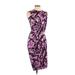 Jason Wu Collection Casual Dress - Sheath Crew Neck Sleeveless: Pink Floral Dresses - Women's Size Large