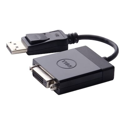 DELL 470-ABEO Adapter DisplayPort zu DVI, schwarz Image