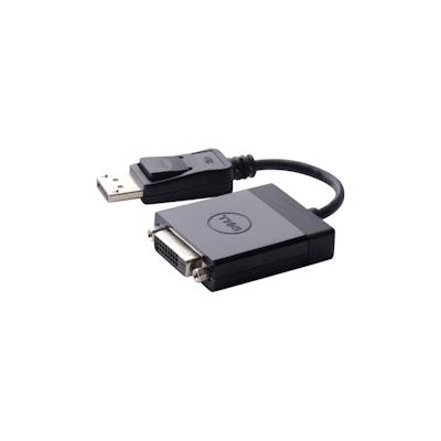 DELL 470-ABEO Adapter DisplayPort zu DVI, schwarz