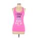 Lorna Jane Active Active Tank Top: Pink Activewear - Women's Size Large