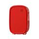 FAXIOAWA Mini Fridge/Cosmetic Car Refrigerator 12Liters, for Car and Home, Compact Mini Refrigerator Cooler and Warmer Single Door Mini Freezer (Red) (Red)