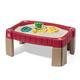 Step2 Naturally Playful Sand Table with Lid | Raised Sandbox made of plastic | Includes 4 accessories