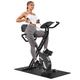 Exercise Bike, Micyox MX-600 Magnetic Foldable Indoor Cycling Bike with LCD Display and Heart Rate Sensor Home Workout Bike with Resistance Bands Space-saving Fitness Exercise Equipment