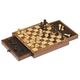 Goki 56919 Magnetic Chess Set with Drawers, Mixed