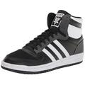 adidas Originals Men's Top Ten Red Bulls Sneaker, Core Black/White/Dark Grey Heather, 11 UK