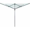 VIVAAS 50M Rotary Airer With 4 Arms Outdoor Garden folding Rotary Washing Line Clothes Airer Dryer With Free Ground Spike Laundry Airer, Clothes Dryer, Garden Washing Line