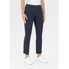 Schlupfhose STEHMANN "Ina", Damen, Gr. 40, N-Gr, blau (marine), Web, Obermaterial: 67% Viskose, 22% Polyamid, 8% Polyester, 3% Elasthan, gepunktet, casual, regular fit, Hosen, in Größen 36 bis 52
