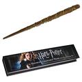 The Noble Collection Harry Potter Hermione Granger's Illuminating Wand - 15in (39cm) Light Up Wand - Officially Licensed Film Set Movie Props Wand Gifts