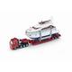 siku 1849, Heavy Load Transporter with Yacht, 1:87, Metal/Plastic, Multicolour, Rubber tyres