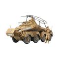 Tamiya 300035297 – 1:35 WWII German Special Vehicle SdKfz 232 Africa (2)