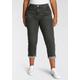 Boyfriend-Jeans LEVI'S PLUS "BOYFRIEND BLACKS" Gr. 20 (50), N-Gr, grau (night is you) Damen Jeans Boyfriend