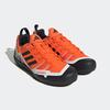 Wanderschuh ADIDAS TERREX "TERREX SWIFT SOLO 2.0", Gr. 47, orange (impact orange, core schwarz, crystal weiß), Textil, Synthetik, sportlich, Schuhe
