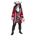 Smiffys Adult Pirate Captain Costume Chest size MEDIUM