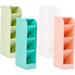 BESTONZON 4Pcs Creative Pen Holder Plastic Pen Holder Multi-grid Pen Container Pen Organizer Christmas Gift