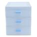 1Pc Desktop Storage Box Drawer-type Box Multi-layer Jewelry Case for Girl