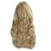 Sehao Gold Hair Wig Fading Long Big Wave Fashion Curly Women s wig Gold Wigs for Women