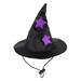 BESTONZON Witch Hat Dog Hat Halloween Pet Costume Witch Hat Decorative Cat Witch Hat