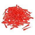 Uxcell Plastic Dart Tips 50 Pack 2BA Thread Soft Dart Tips Dart Accessories Red