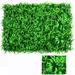 Ovzne Artificial Green Plant Topiary Hedge Plant UV Protection Indoor Outdoor Privacy Fence Home Decor Backyard Garden Decoration Greenery Walls (1.3*1.97ft / 15.7*23.6inch) C
