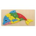 Wood animal puzzle 3D Animal Shape Wooden Puzzle Plaything Kids Educational Puzzle Kids Toy