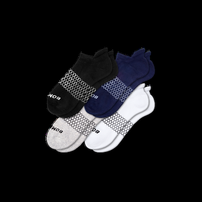 Women's Solids Ankle Sock 4-Pack - Mixed - Small - Bombas