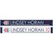 Lindsey Horan White USWNT 2023 Player Scarf