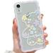 Compatible with iPhone XR Case Cute Cartoon Floral Butterfly Design for Women Girls Aesthetic Kawaii Slim Soft TPU Transparent Cover for iPhone XR 6.1 inchÂ£Â¨PurpleÂ£Â©