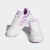 Sneaker ADIDAS SPORTSWEAR "HOOPS", Gr. 34, bunt (cloud weiß, bliss lila, violet fusion), Synthetik, Textil, sportlich, Schuhe