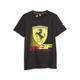 T-Shirt PUMA "Scuderia Ferrari Motorsport Jugendliche" Gr. 152, schwarz (black) Kinder Shirts T-Shirts