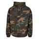 Outdoorjacke BRANDIT "Herren Summer Pull Over Jacket" Gr. XXL, grün (woodland) Herren Jacken Outdoorjacken