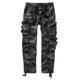 Stoffhose BRANDIT "Brandit Herren Pure Slim Fit Trouser" Gr. 5XL, US-Größen, grün (darkcamo) Herren Hosen Stoffhosen