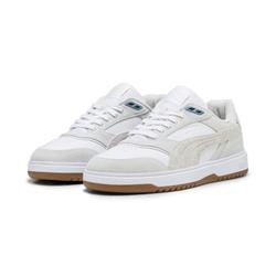 Sneaker PUMA "PUMA Doublecourt PRM Erwachsene" Gr. 41, weiß (white vapor gray bold blue) Schuhe Puma