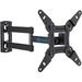 Full Motion TV Monitor Wall Mount Bracket Articulating Arms Swivels Tilts Extension Rotation for Most 13-42 Inch LED LCD Flat Curved Screen TVs & Monitors Max VESA 200x200mm up to 44lbs