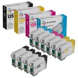 LD Products Ink Cartridge Replacements for Epson 125 Bulk Set: 4 T125120 Black 2 T125220 Cyan 2 T125320 Magenta 2 T125420 Yellow