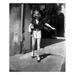 Betty Grable in Skating Shoes - Unframed Photograph Paper in Black/Gray/White Globe Photos Entertainment & Media | 24 H x 20 W x 1 D in | Wayfair