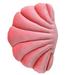 1PC Cartoon Shell Shape Throw Pillow Household Marine Animal Bolster Creative Aquarium Ornament Adorable Plush Shell Pillow Cushion for Home Office Car Use Pink Size 1