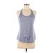 Active by Old Navy Active Tank Top: Blue Activewear - Women's Size Medium