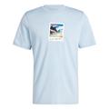 adidas Men's All Day I Dream About. Graphic Tee T-Shirt, Wonder Blue, S