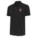 Men's Antigua Charcoal Detroit Stars Big & Tall Tribute Polo