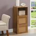 Xtra Storage Weave 2 Door Cabinet with Shelf - Convenience Concepts 161187AHBG