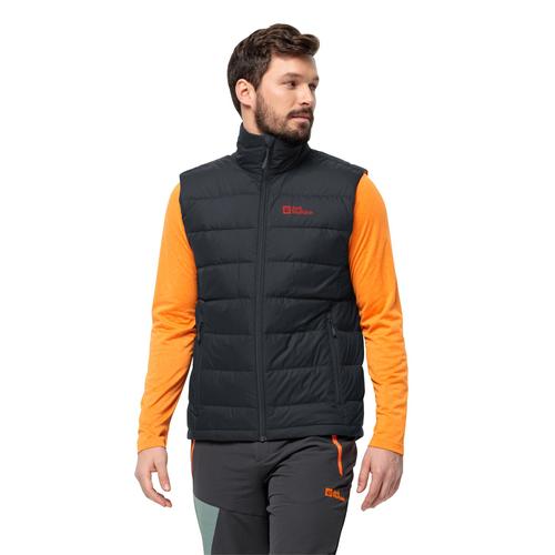 Jack Wolfskin Ather Down Vest Men Daunenweste Herren M phantom phantom