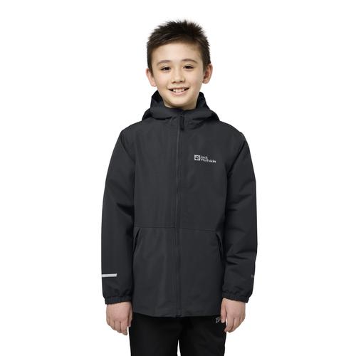 Jack Wolfskin Snowy Days Jacket Kids Regenjacke Kinder 92 phantom phantom