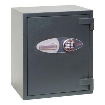 Phoenix Wertschutzschrank »Mercury HS2052E« 69 L graphitgrau Stufe 2 Lieferung ebenerdig grau, 52x65x50 cm