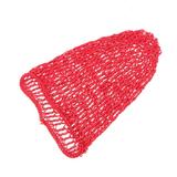 Womens Hair Accessories Mesh Crochet Hair Net Knit Snoods Net Hair Covers Women Hairnet Crochet Hairnet Cap For Sleeping Shower (Black) Black Girl Hair Accessories-Red