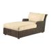 Woodard Aruba Chaise Lounge w/ Cushion in Brown | 32 H x 36 W x 71 D in | Outdoor Furniture | Wayfair S530041-09H